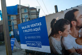 Venta de viviendas nuevas en el Gran Santiago cae un 42%