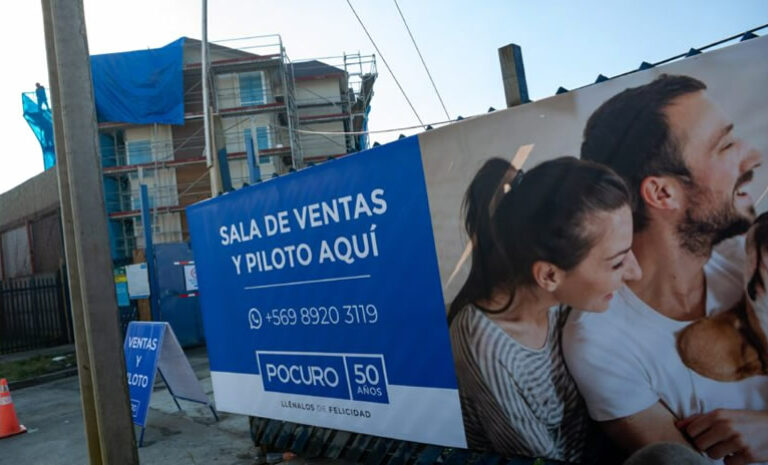 Venta de viviendas nuevas en el Gran Santiago cae un 42%