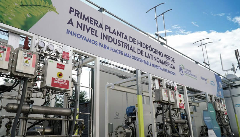 Walmart Chile y Engie inauguran la primera planta de hidrógeno verde a nivel industrial de América Latina