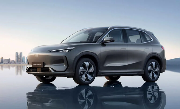 Geely presentó en Chile el EX5, su primer SUV 100% eléctrico