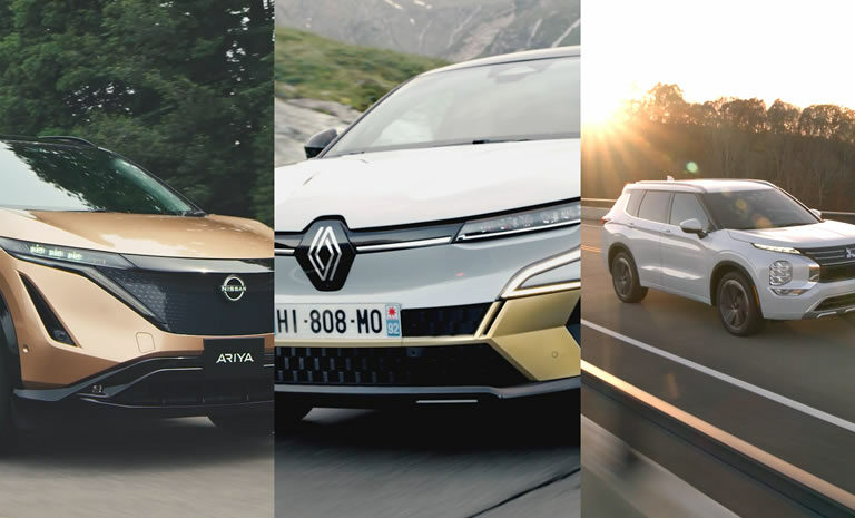 Mitsubishi y Nissan lanzan sus autos eléctricos desarrollados por Renault
