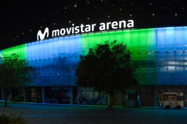 Santander adquiere los derechos del Movistar Arena y dará su nombre al recinto